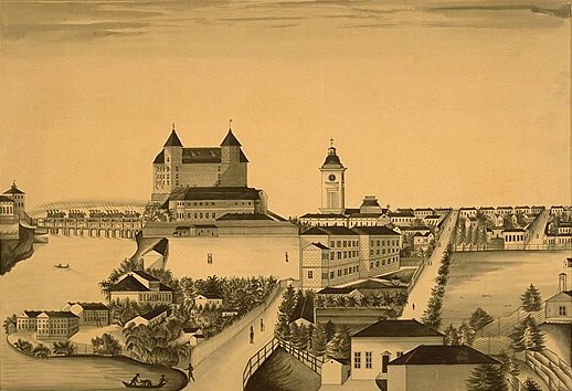 Historical image of Tavastehus fortress